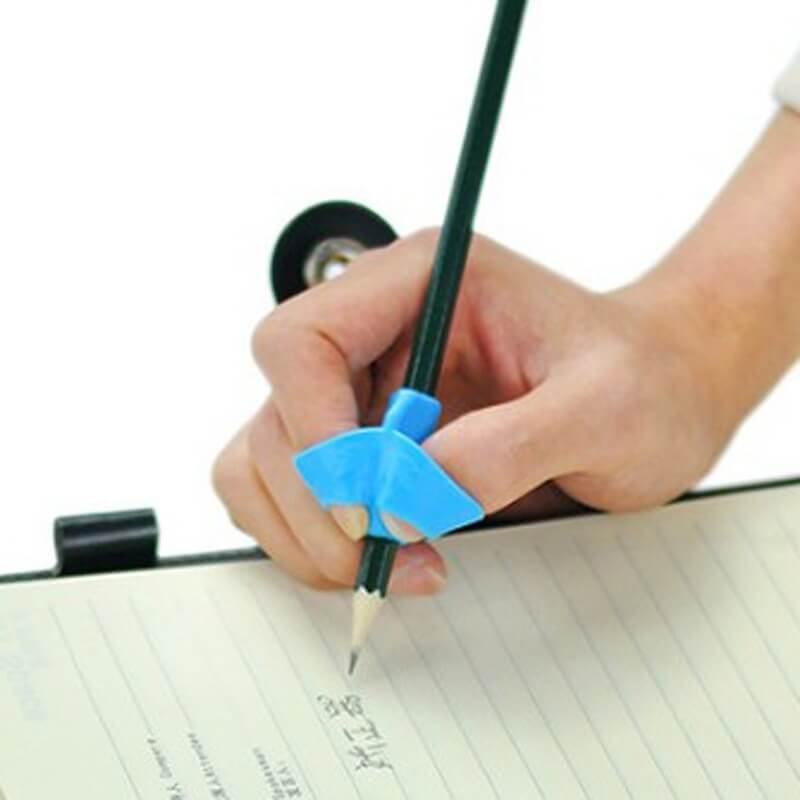 writing using pencil grip